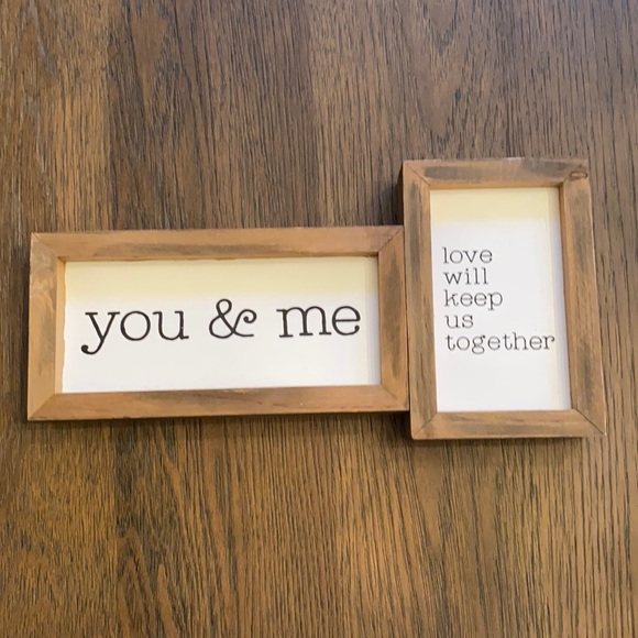 collins Other - Collins Framed Signs
